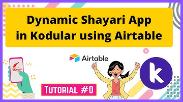 #0 Dynamic Shayari App Series Kodular with Airtable | Announcement Video | Android App Development
