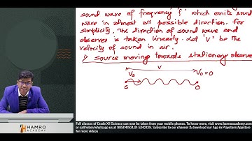 LECTURE1 ON ACOUSTIC  PHENOMENADOPPLERS EFFECT BY RAM TIWARI SIR