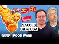 US vs UK Fast Food Sauces | Food Wars | Insider Food