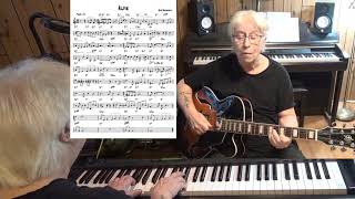 Alfie ( TvdH ) - Jazz guitar & piano cover ( Burt Bacharach )