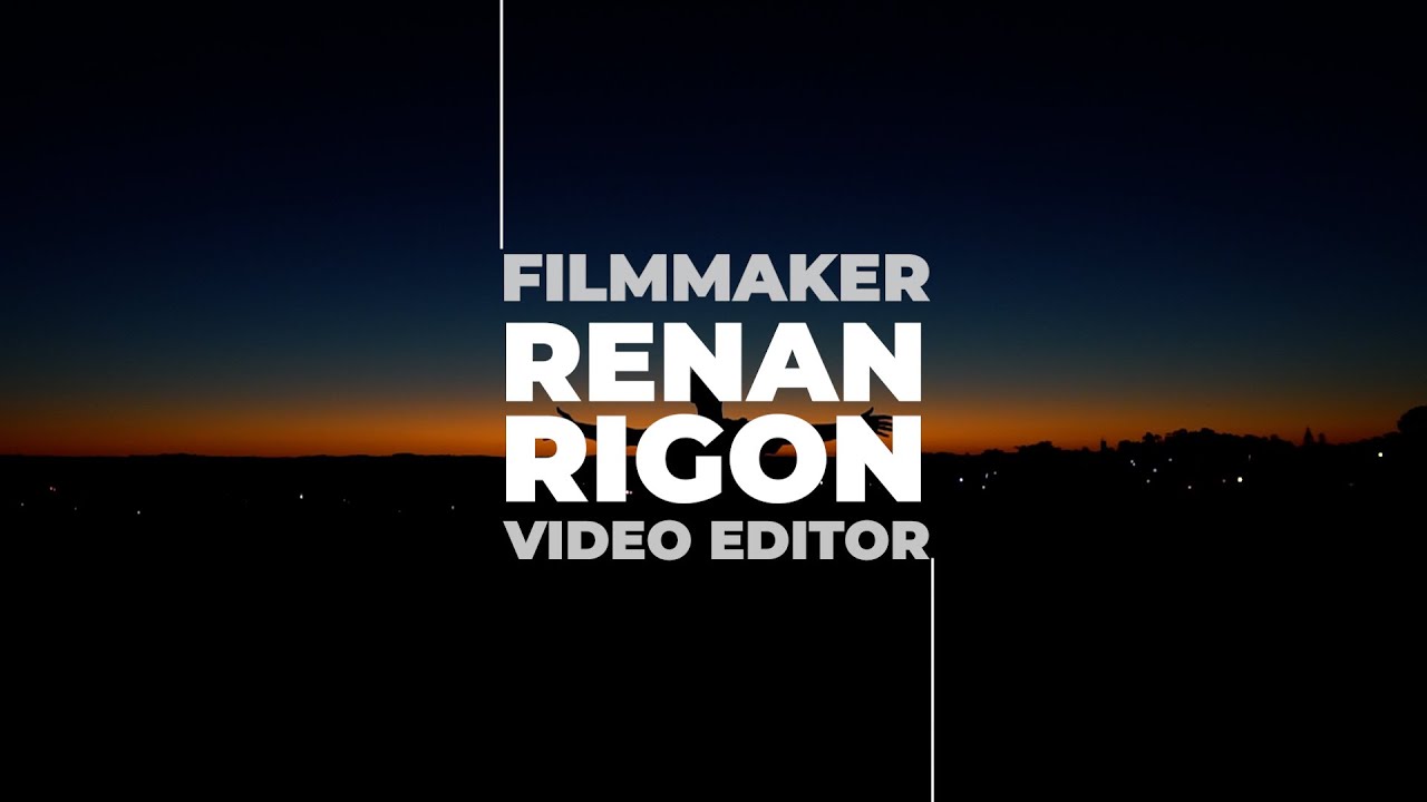 My showreel 2021