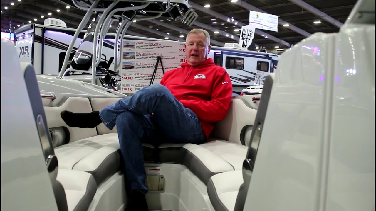 crownline Boats at the Tulsa Boat Show YouTube