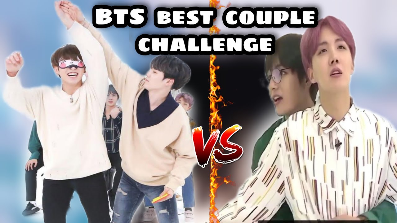 BTS best couple challenge 💞 // Hindi dubbing real // bts gayo in hindi // ep 14