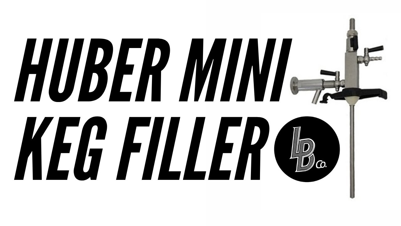 Getting our Huber Mini keg filler working 