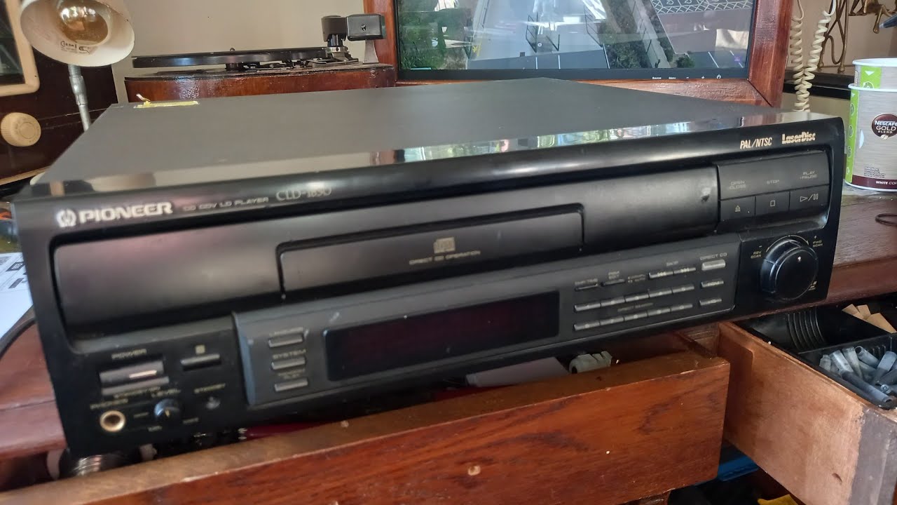 その他 Pioneer LaserDisc Player LD-51 Pioneer CLD-1850 laserdisc Player , Loading mech fixed (Common