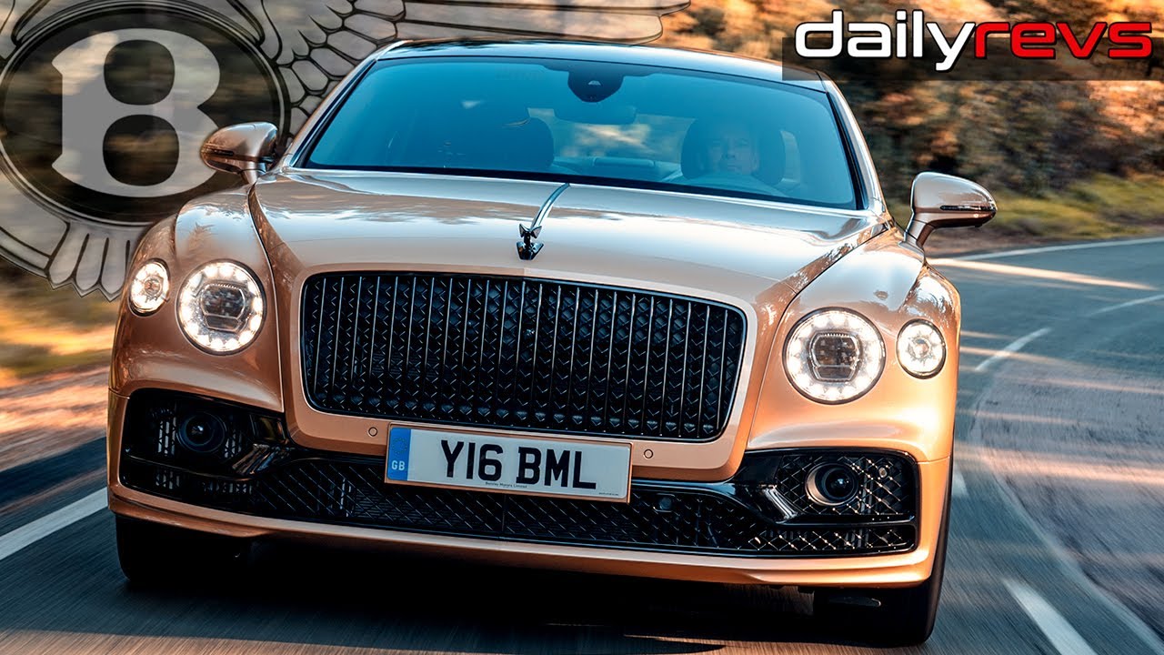 2021 Bentley Flying Spur V8 | Camel Brown | Driving & Specs