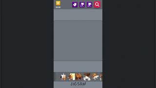 Jigsaw HD/ New iOS game play #1 Picture for cute dog 🐕 ￼ screenshot 3