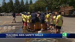 Fire camp teaches kids safety skills in Sacramento County