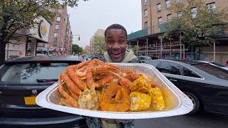 HUGE Seafood Boil Tray for $40 in NYC Fish Market