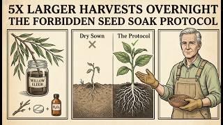 Nurseries HIDE This Secret! Soak Seeds for 3X Faster Roots & 5X Bigger Harvests!