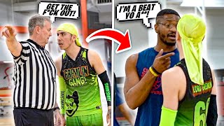 HE WANTED TO FIGHT.. TROLLING Trash Talkers In My Mens League Gone TERRIBLY WRONG! (5v5 Basketball)