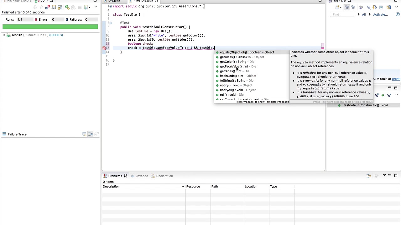 JUNIT - test class - YouTube