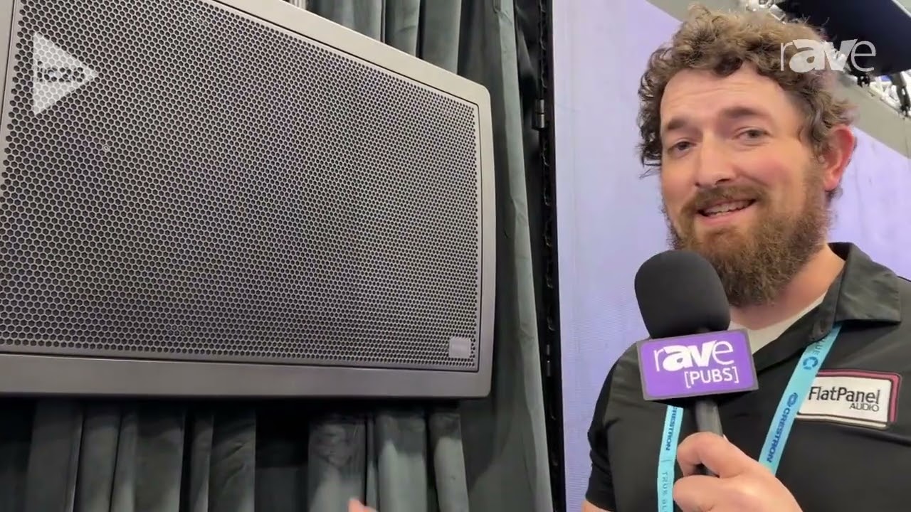 InfoComm 2026: Flat Panel Audio Shows DML500 Loudspeaker