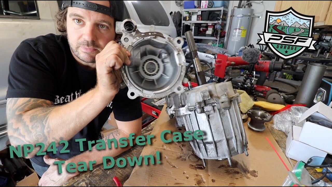 Jeep Grand Cherokee WJ NP242 Transfer Case gets a Tom Woods Slip Yoke
