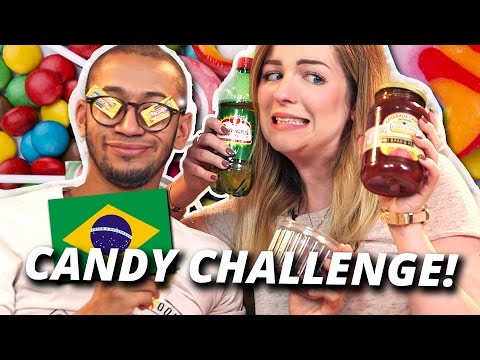 BRASILIANISCHE Süßigkeiten testen! | Ultimative Candy Challenge | w/ JONAS & SILVI