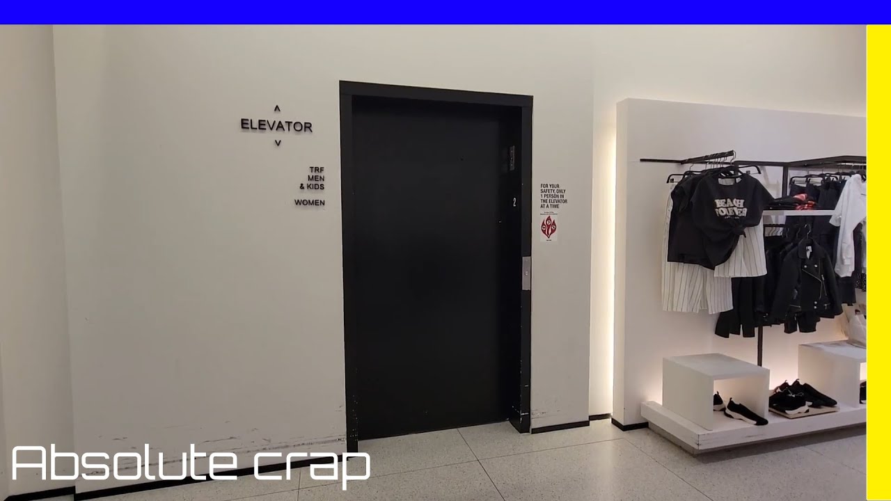 Crappy Otis HydroFit MRL Hydraulic Elevator Zara, Cherry Creek Mall, Denver, CO YouTube
