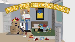 HOW MANY CHEESESTICKS DID YOU FIND?