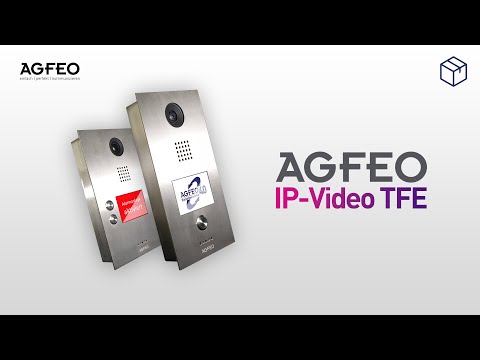 AGFEO IP-Video TFE 1 + 2 - Die einzig wahre Lösung für Ihr SmartHome