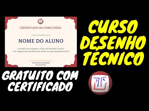 Curso gratuito de desenho técnico com certificado