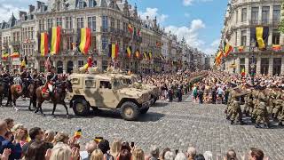 🇧🇪 Belgian National Day Military Parade in Brussels | Full Celebration