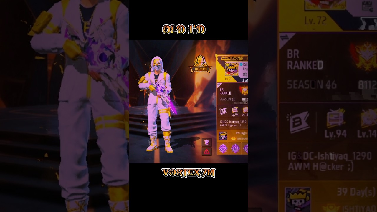 "Old Free Fire ID Reveal | Unbelievable Stats & Achievements!"