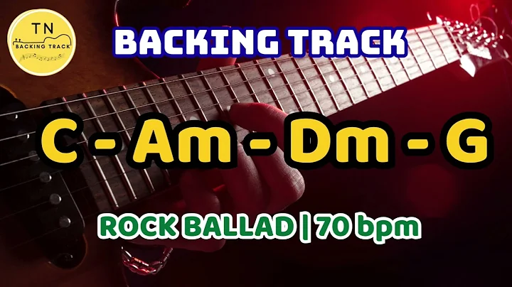 Rock Ballad BACKING TRACK C major | C Am Dm G 70bpm | TN Backing Track
