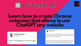 I created this Chrome extension that allows to use ChatGPT on any website screenshot 5