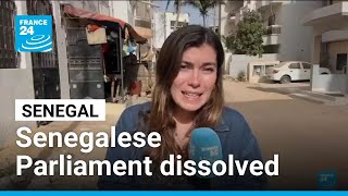 Senegal's president sacks PM: Senegalese Parliament dissolved • FRANCE 24 English