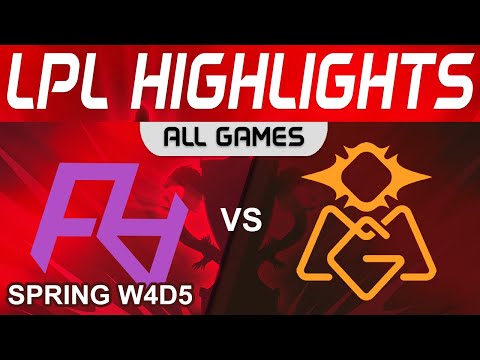 RA vs OMG Highlights ALL GAMES LPL Spring Split 2024 Rare Atom vs Oh My God by Onivia