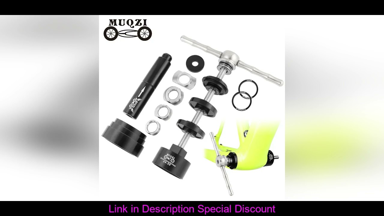 MUQZI Bottom Bracket Bike Tool Bicycle Bottom Bracket Install and Removal Tool Bearing Remover For