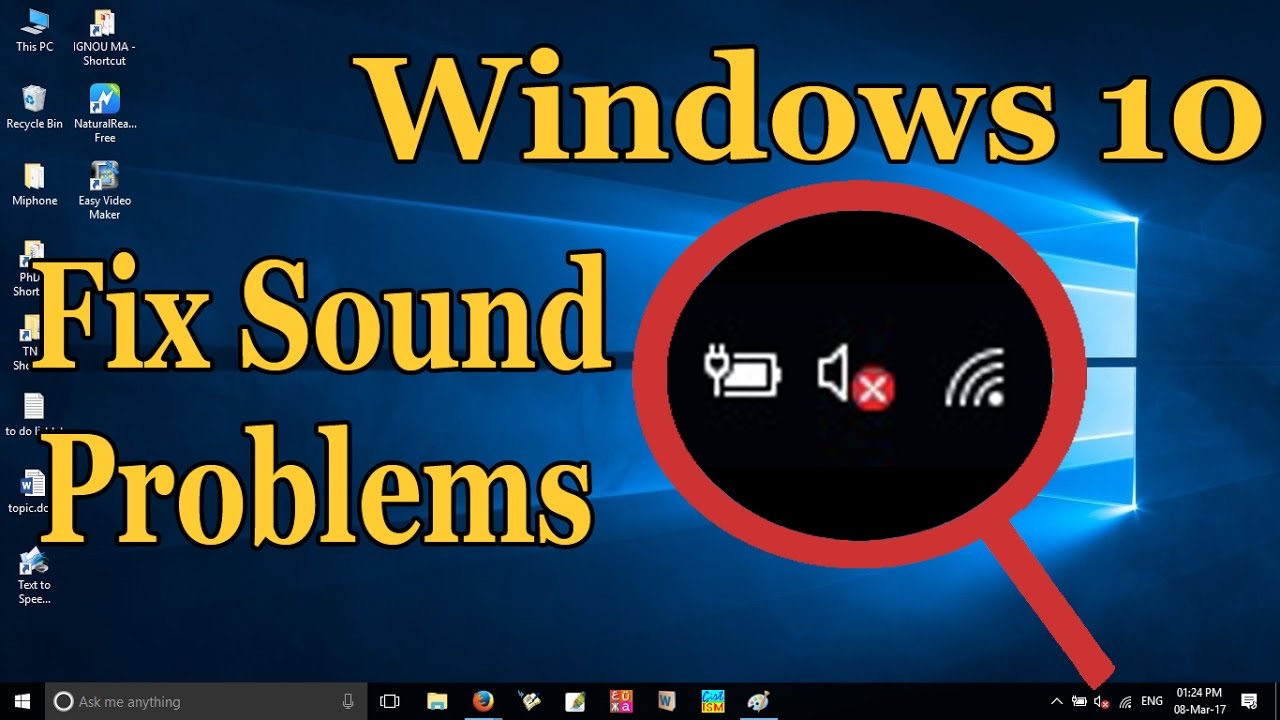 troubleshooting audio windows 10