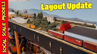Layout Update #31 November-24-2020 | Backdrops and Fascia