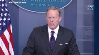 Sean Spicer, With Straight Face, Says Trump Is "Committed To Empowering Women"