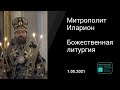 Прямая трансляция | Божественная Литургия. Великая Суббота. Митрополит Иларион. 01.05.2021