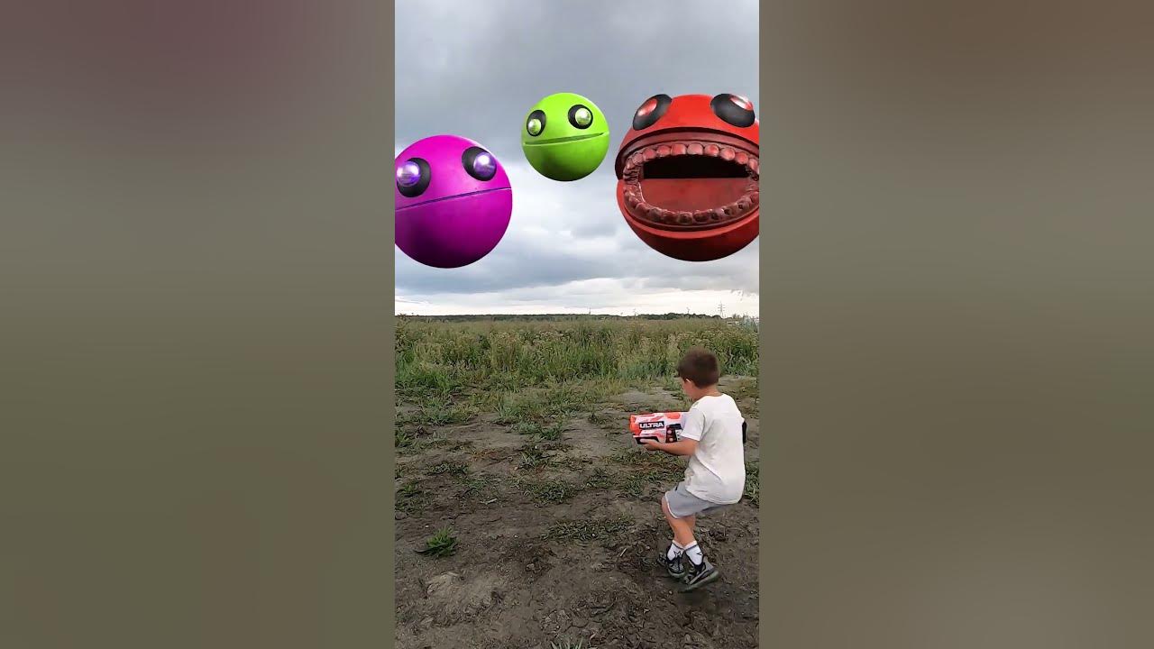 angry pacman 024 x3 shorts YouTube
