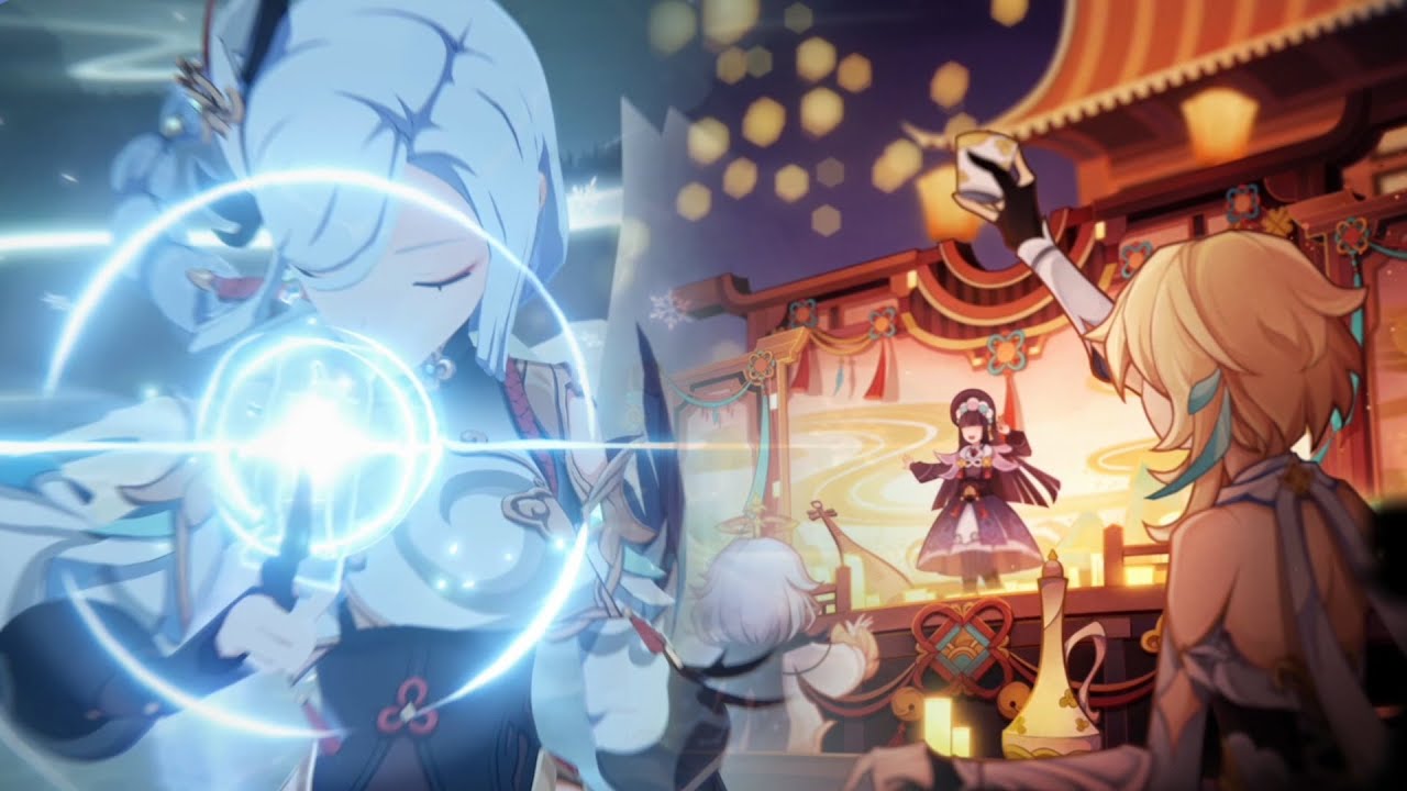 Genshin Impact Archon Quest 2.4: The Crane Returns on the Wind (Boss Fight + Ending Performance)