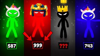 Stickman Party Mini Games 1 2 3 4 Players | Ultimate Party Battle #5