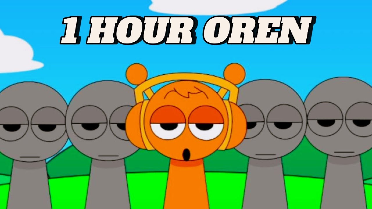 Sprunki Oren Pyramixed Phase 1 Sound 1 hour | Mod Full Video