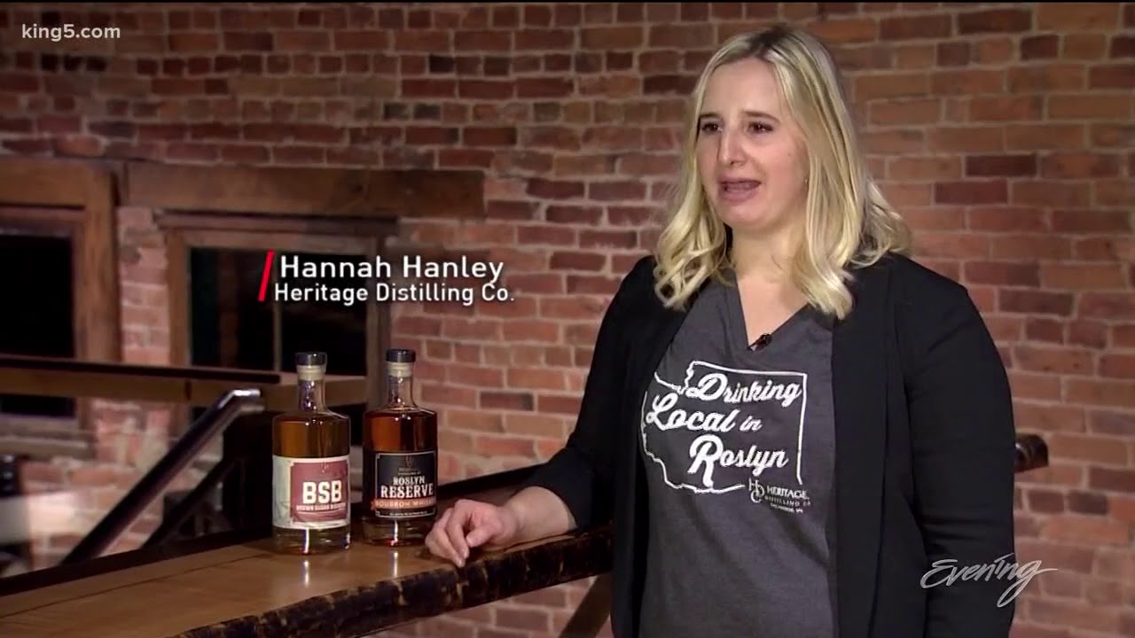 Heritage Distilling Company opens new tasting room in Roslyn - KING 5 Evening