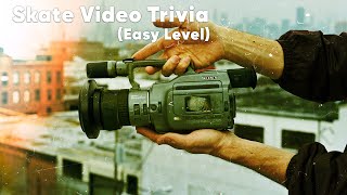 Skate Trivia | Guess the 2010's Pro Skaters by Video Part - Level: EASY 🧠🛹 #trivia #skate #challenge