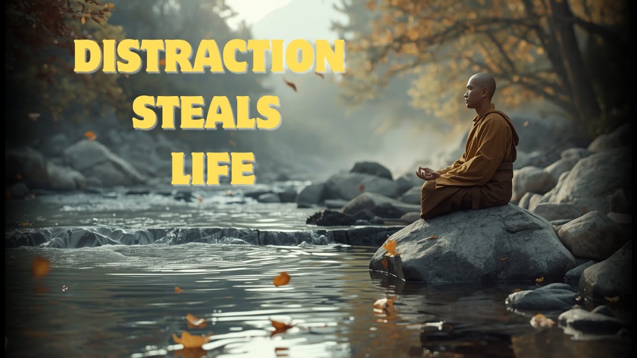 Lessons From Distraction The Hidden Cost of Distraction | Life Lessons from a Monk - YouTube