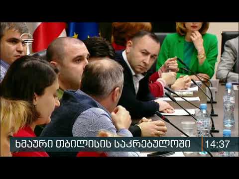 თბილისის საკრებულოში ფიზიკური დაპირისპირება მოხდა