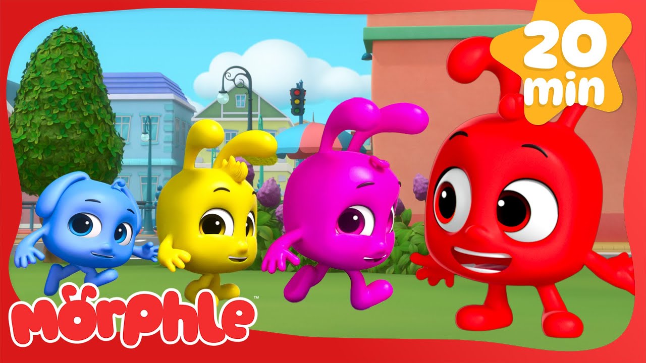 Rainbow Baby Morphles Run! 😱 | Fun Colors for Kids | Best Cartoon Videos