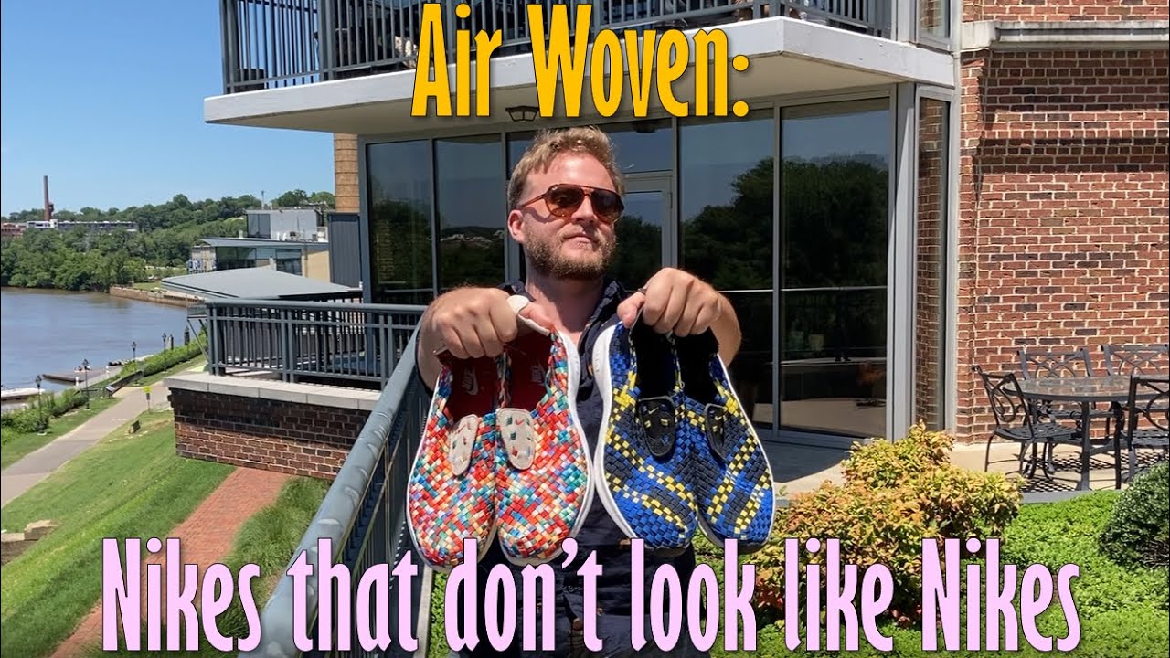 Nike Air Woven on feet review - Nikes that don't look like Nikes