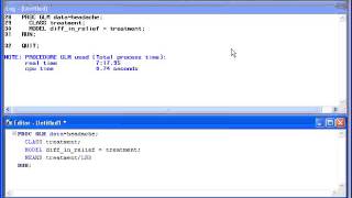 Multiple Comparisons in SAS