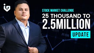 25k to 2.5 Million Challenge Update