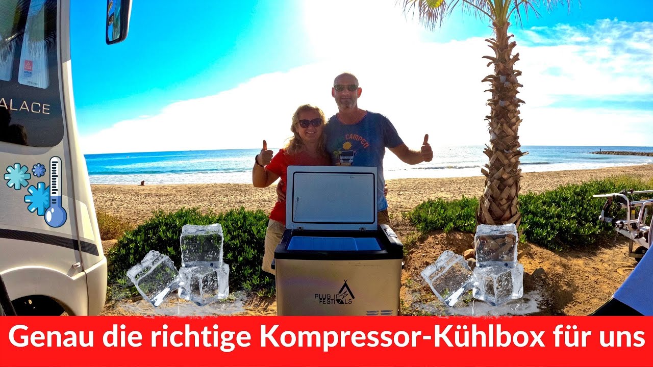 Genau die richtige 🧊 Kompressor Kühlbox 🧊 für uns im Wohnmobil