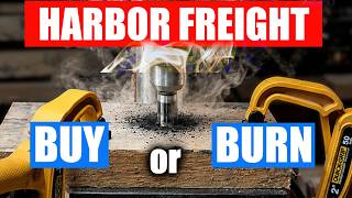 Buy or BURN? $6 Harbor Freight Plug Cutter Set