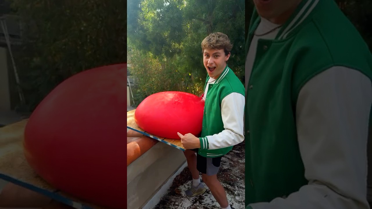 Я Проверил Самый Большой Водяной Шар в Мире!