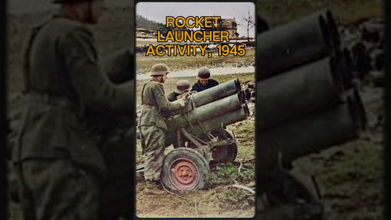 Rare WW2 Footage Shows The DEVASTATING Nebelwerfer In Action! 